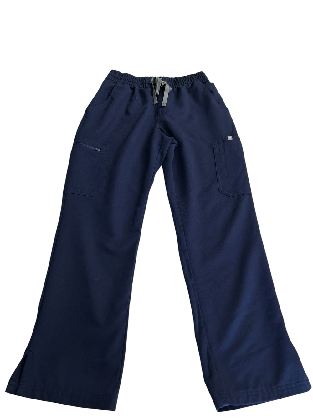 Figs Women’s  Scrub Set Navy Blue M Catarina Top&M/P Livingston Scrub Pants - Picture 9 of 14